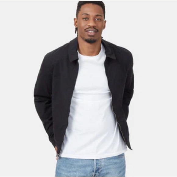 tentree Other - TENTREE Men’s Harrington Zip Front Black Jacket Size Medium